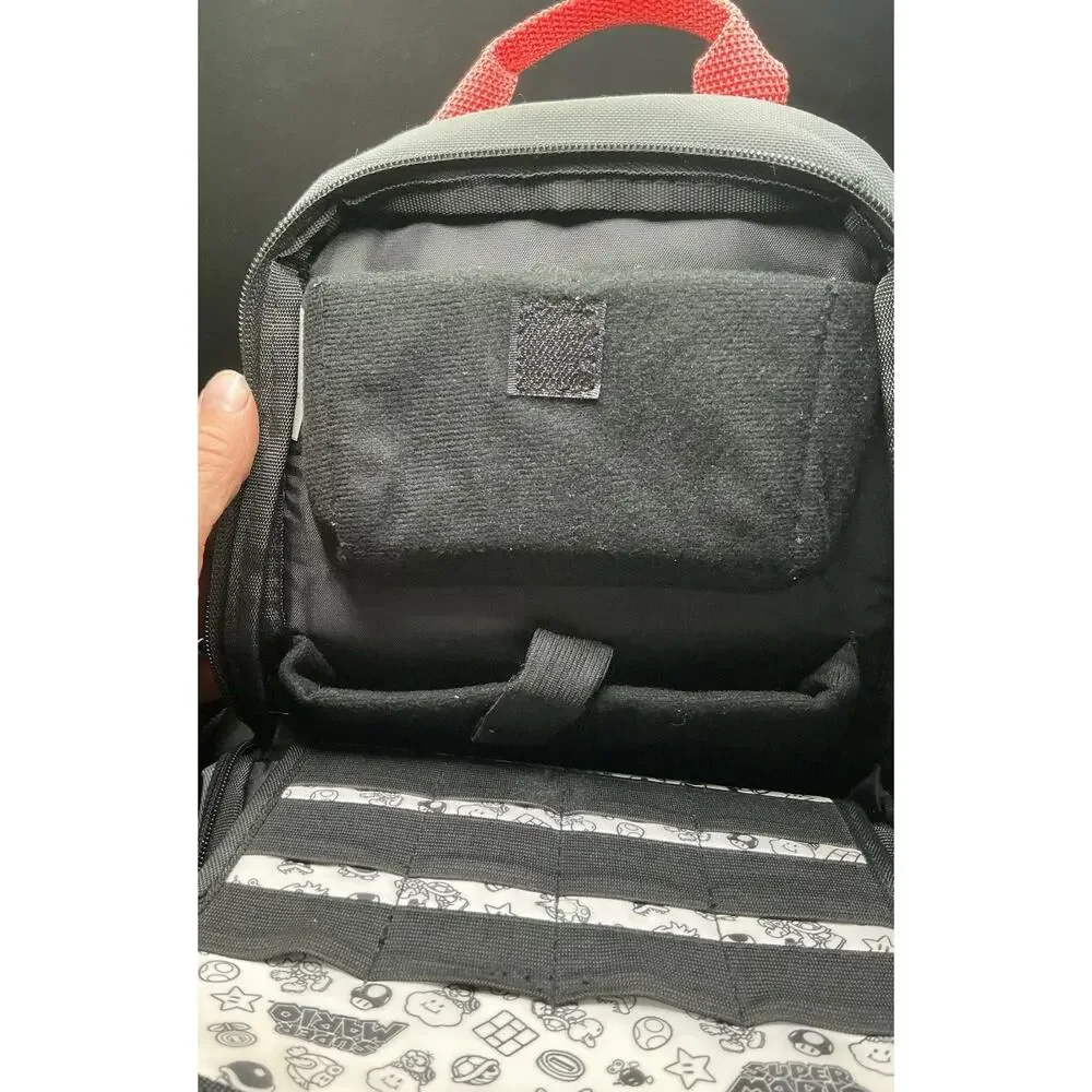Nintendo‎ DS Super Mario Bros Travel Case Carrying Bag Protector Mini Backpack